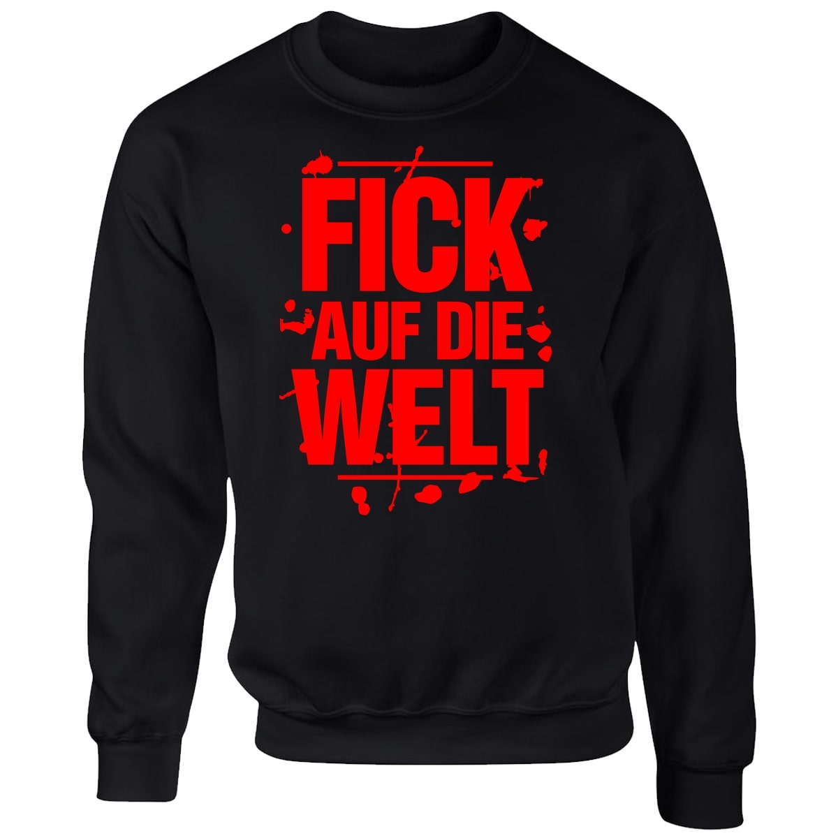 Bild von FICK AUF DIE WELT - SWEATER [schwarz]